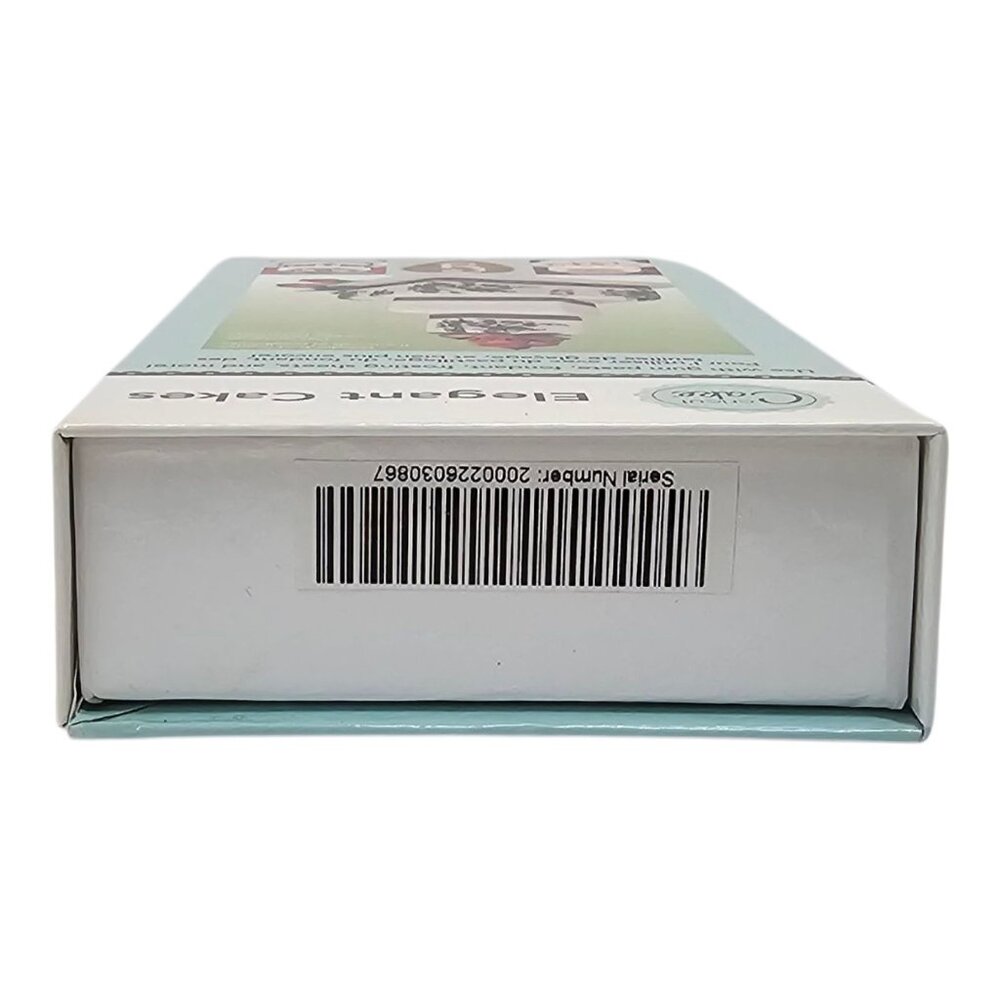 Cricut Cake Provo Craft Cartridge Elegant Cakes 2000226 Link Status Unknown - Picture 6 of 12